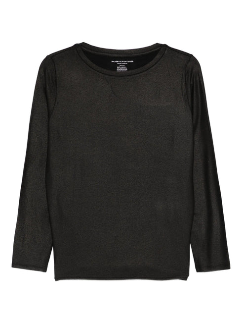 MAJESTIC BOAT NECK T-SHIRT